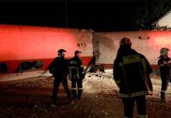 Tren raydan çıktı: 3 ölü, 5 yaralı