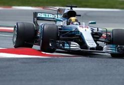 İspanya'da kazanan Hamilton