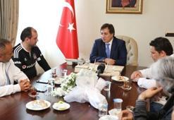 Bursa Valisi İzzettin Küçük, tribün liderleriyle buluştu