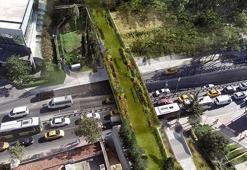 İBB, Gezi Parkı'na yapılacak köprünün görsellerini paylaştı