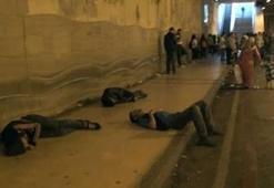 Taksim’de yürekleri sızlatan görüntü