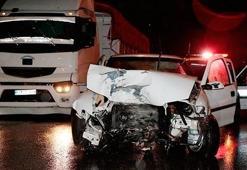 Milli sporcu trafik kazası geçirdi!