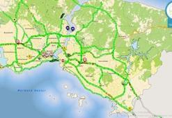 İstanbul'da tatil başladı, yollar boş kaldı
