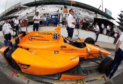 Alonso, Indianapolis 500 yarışında piste çıktı