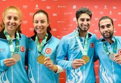 Milli şov yaptı! 2 altın, 2 gümüş...