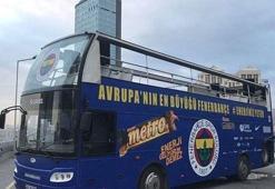 Fenerbahçe'nin otobüsü bozuldu