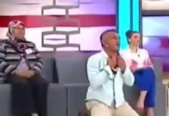 Canlı yayında üstünü başını yırttı!