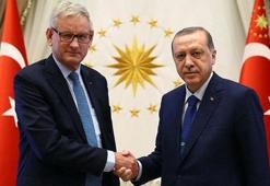 Cumhurbaşkanı  Erdoğan, Eş Başkan Bildt'i kabul etti
