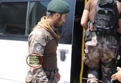 Şehit polisin arkadaşının kolunda dikkat çeken ayet