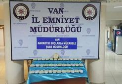 Van’da 35 kilo uyuşturucu ele geçirildi
