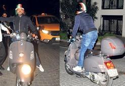 Motor şov yaptı
