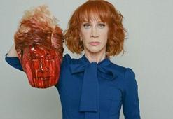 Komedyen Kathy Griffin'den, 'Trump'ın kesik kafası' için özür geldi!