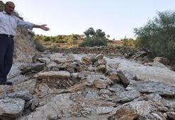 Yağmur ardından 5 köye ulaşım engeli