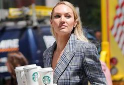 New York'ta Candice Swanepoel rüzgarı!