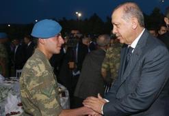 Cumhurbaşkanı Erdoğan Komando Tugayı iftarına katıldı