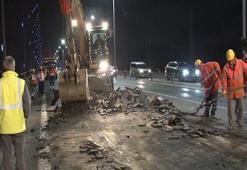 15 Temmuz Şehitler Köprüsü'nde çalışma başladı