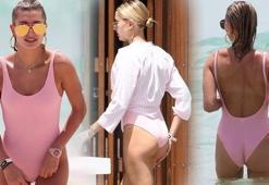 Hailey Baldwin'in kusursuz fiziği...