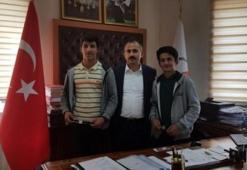 Zile'de imam hatipli öğrencilerden örnek davranış
