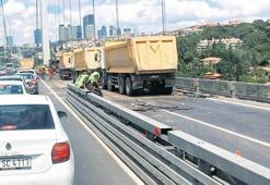 Köprüde onarım çilesi