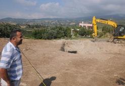 Cami inşaatında tarihi mezar bulundu