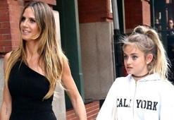 Heidi Klum'a tepki! 13 yaşındaki kızına...