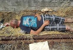 Bonzai içen genç tren raylarına düştü
