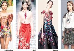 Şimdi moda nakışlı giysiler