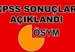 KPSS sınav sonuçları açıklandı! ÖSYM, KPSS sonuç sorgulama ekranı