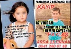 Kayıp çocuk ilanıyla 3 milyon liralık vurgun