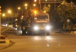Gece yarısı sınıra fırtına obüsü sevkiyatı!