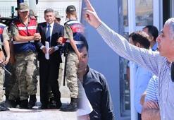 Malatya'da darbe girişimi davası öncesi sanıklara tepki