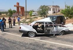 Gaziantep'te kaza : 2 ölü, 8 yaralı