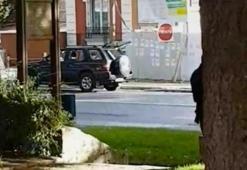 Fransa'da şok! Caminin önündekileri ezmeye çalıştı