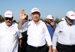 CHP'nin, Berberoğlu'nun tutuklanmasına tepki yürüyüşü