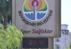 Adana'da termometreler 49 dereceyi gösterdi
