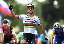Fransa'da üçüncü etap Peter Sagan'ın