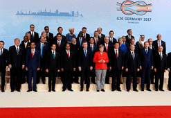 G20 Zirvesinden ilk aile fotoğrafı geldi! Dikkat çeken detay!