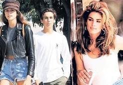 Annesinin kızı Kaia Gerber!