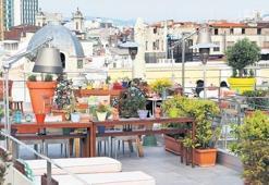 Yazın keyfi İstiklal Palas Terrace’da