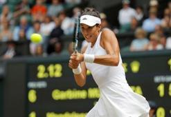 Wimbledon'da ilk finalist Muguruza