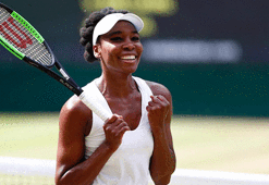 Venus Williams, finalde Muguruza'nın rakibi oldu