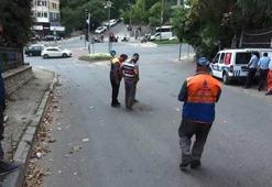 Beşiktaş'ta çöken yol nedeniyle bölge trafiğe kapatıldı! Bomba imha uzmanı çağrıldı