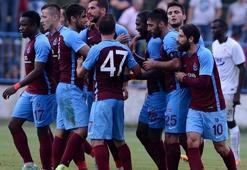 Trabzonspor'dan bol gollü prova