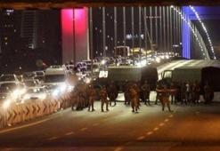 15 Temmuz'da köprüdeki olaylar 8 saat 23 dakika sürdü