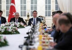 Yıldırım, Alman şirketlerinin yöneticileriyle görüştü