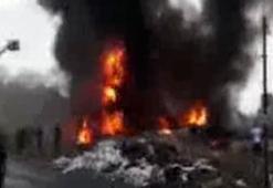 Kağıthane'de depoya yıldırım düştü, yangın çıktı