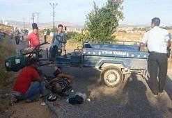 Taktak motoru kazasında yaralanan baba ile kızı hayatını kaybetti