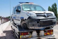 Polis aracına ateş açıldı