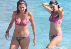 Bergüzar Korel bikinili yakalandı!