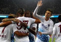Dostluk maçında gülen Trabzonspor